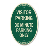 Visitor Parking 30 Minute Parking Only