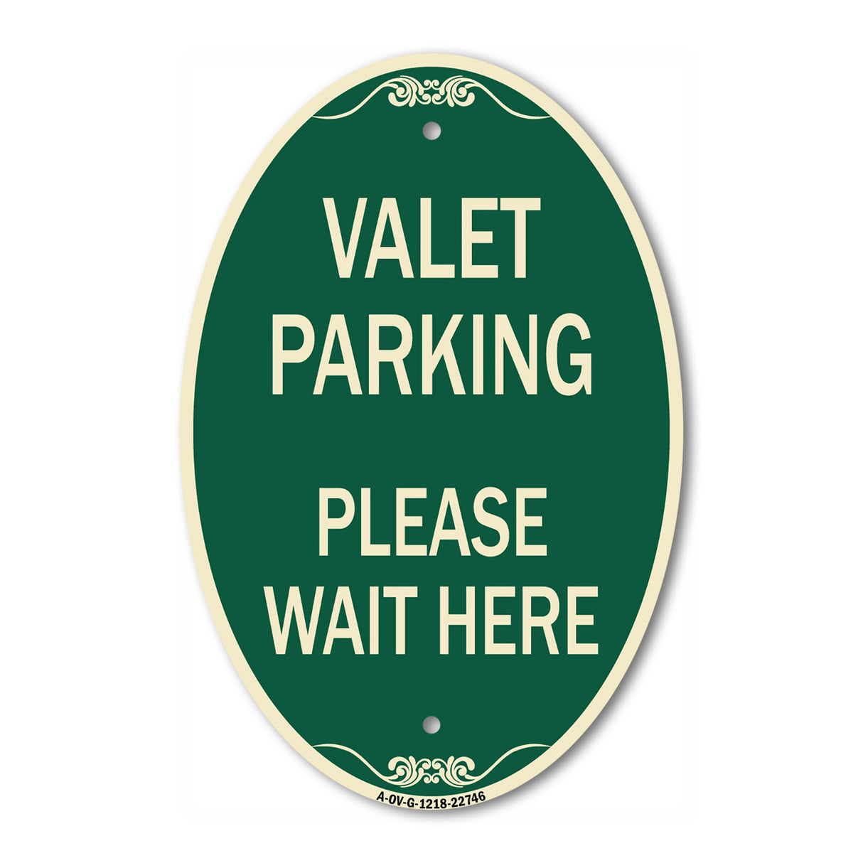 Valet Parking Please Wait Here