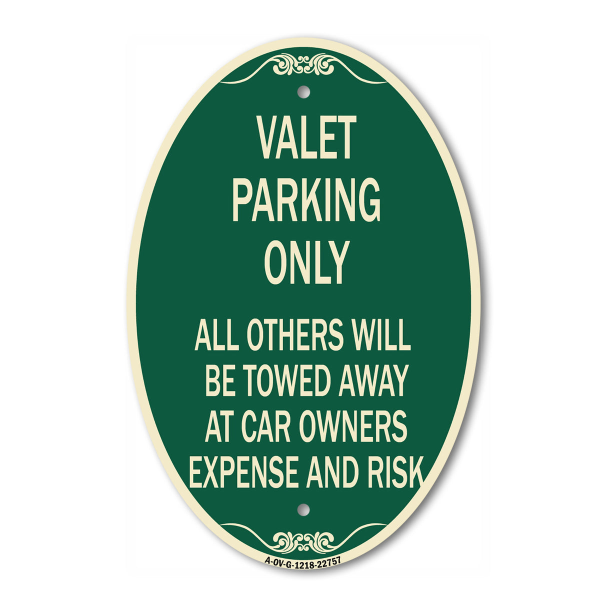 Valet Parking Only All Others Towed
