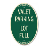 Valet Parking Lot Full
