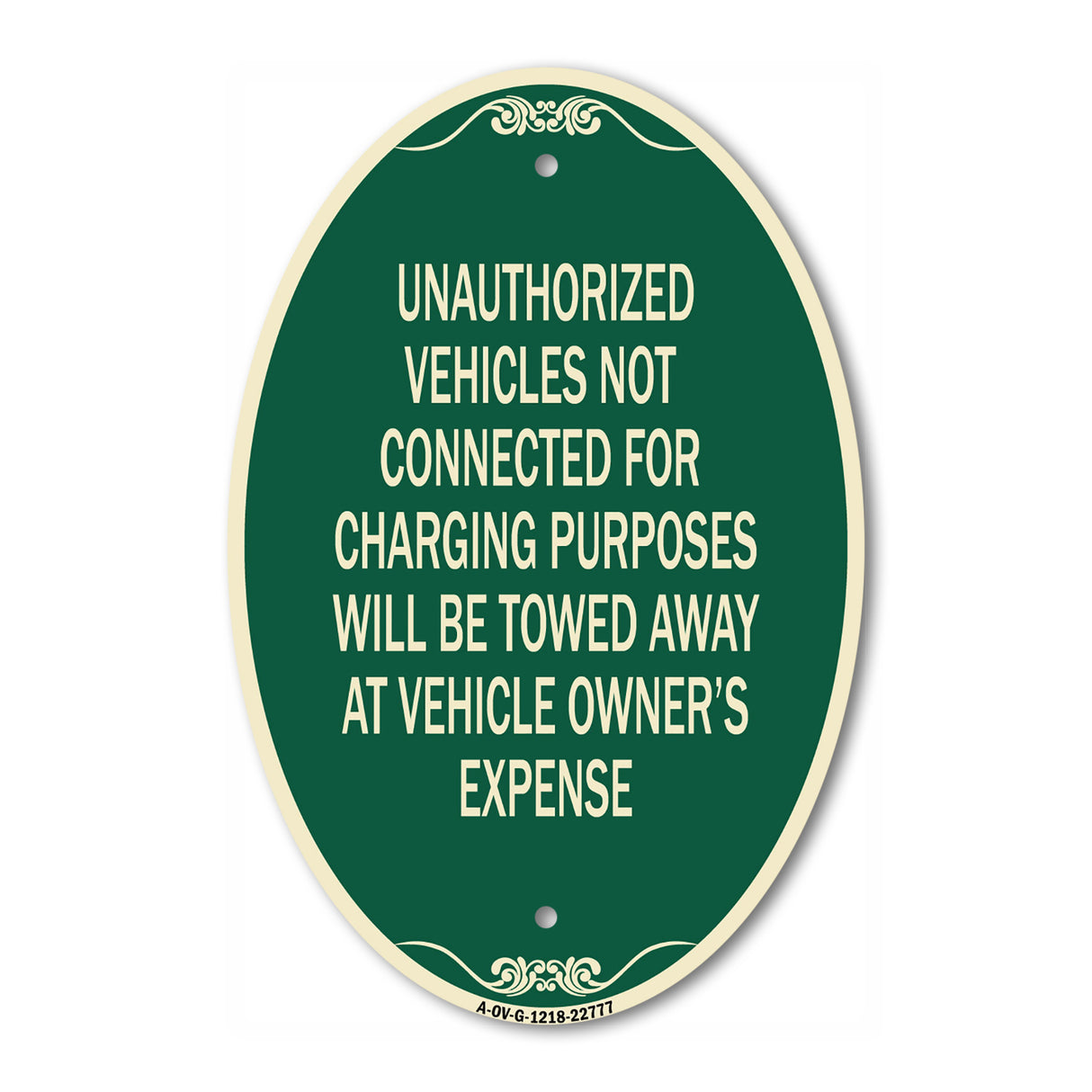Unauthorized Vehicles Not Connected for Charging Purpose Will Be Towed