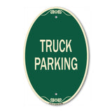 Truck Sign Truck Parking