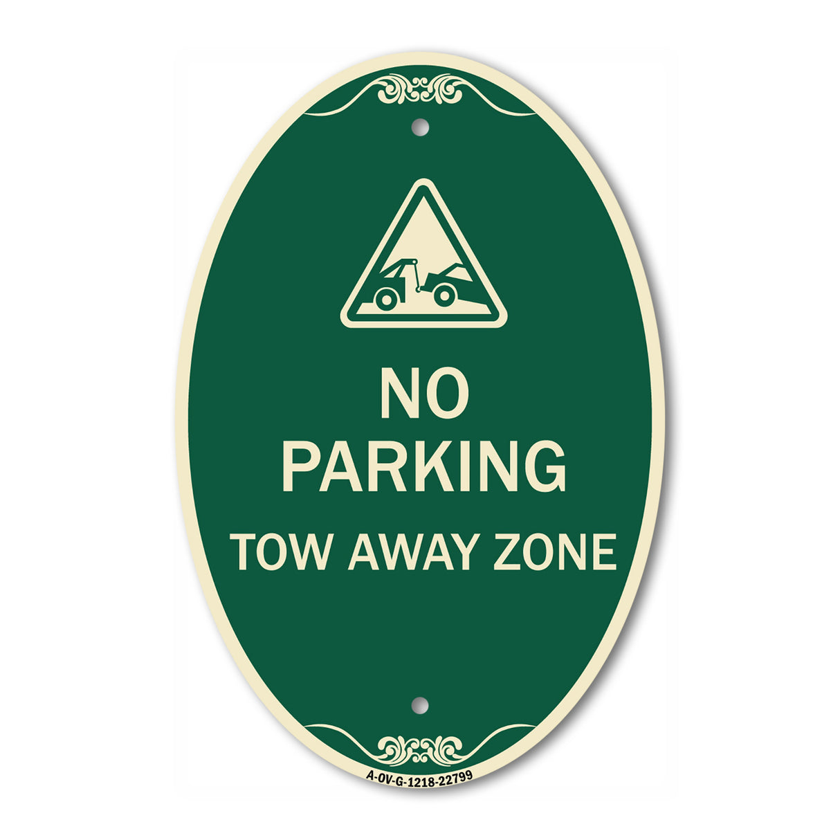 Tow Away Zone with Graphic
