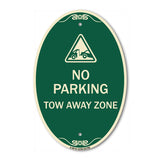 Tow Away Zone with Graphic