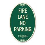 Texas Fire Lane No Parking