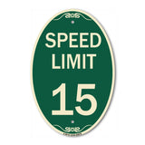 Speed Limit 15 Mph