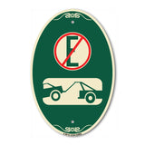 Spanish Parking Control Sign No Estacionar (No Parking) (With Symbol)