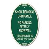 Snow Removal Ordinance - No Parking After 2 Snowfall