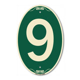 Sign with Number '9