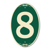 Sign with Number '8