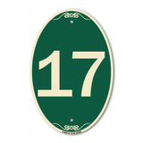 Sign with Number '17