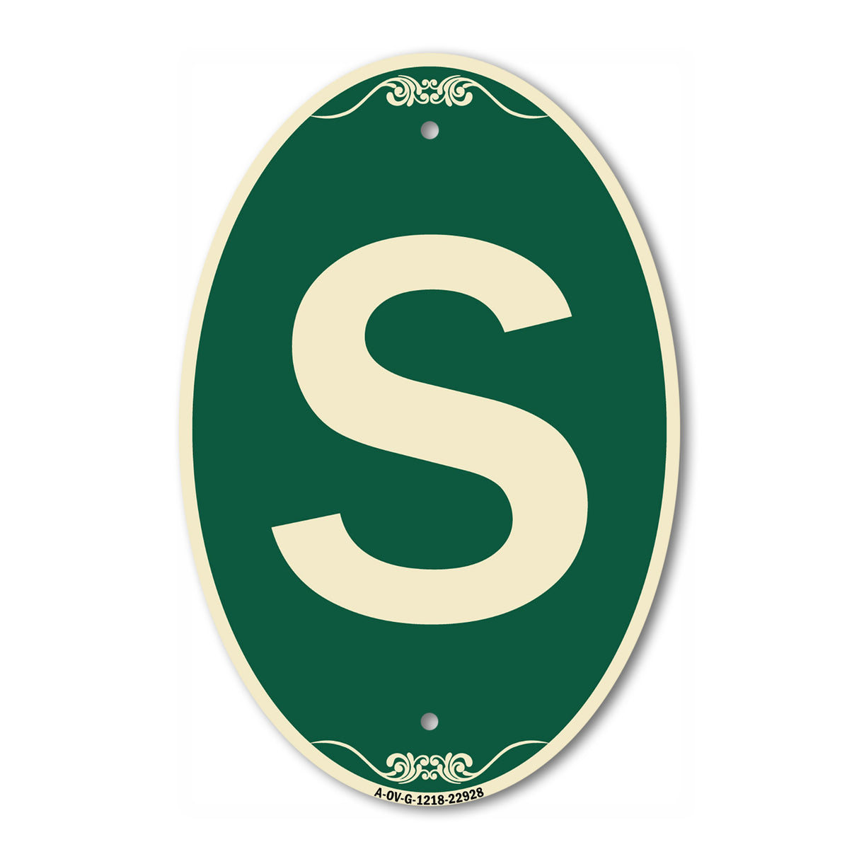 Sign with Letter S