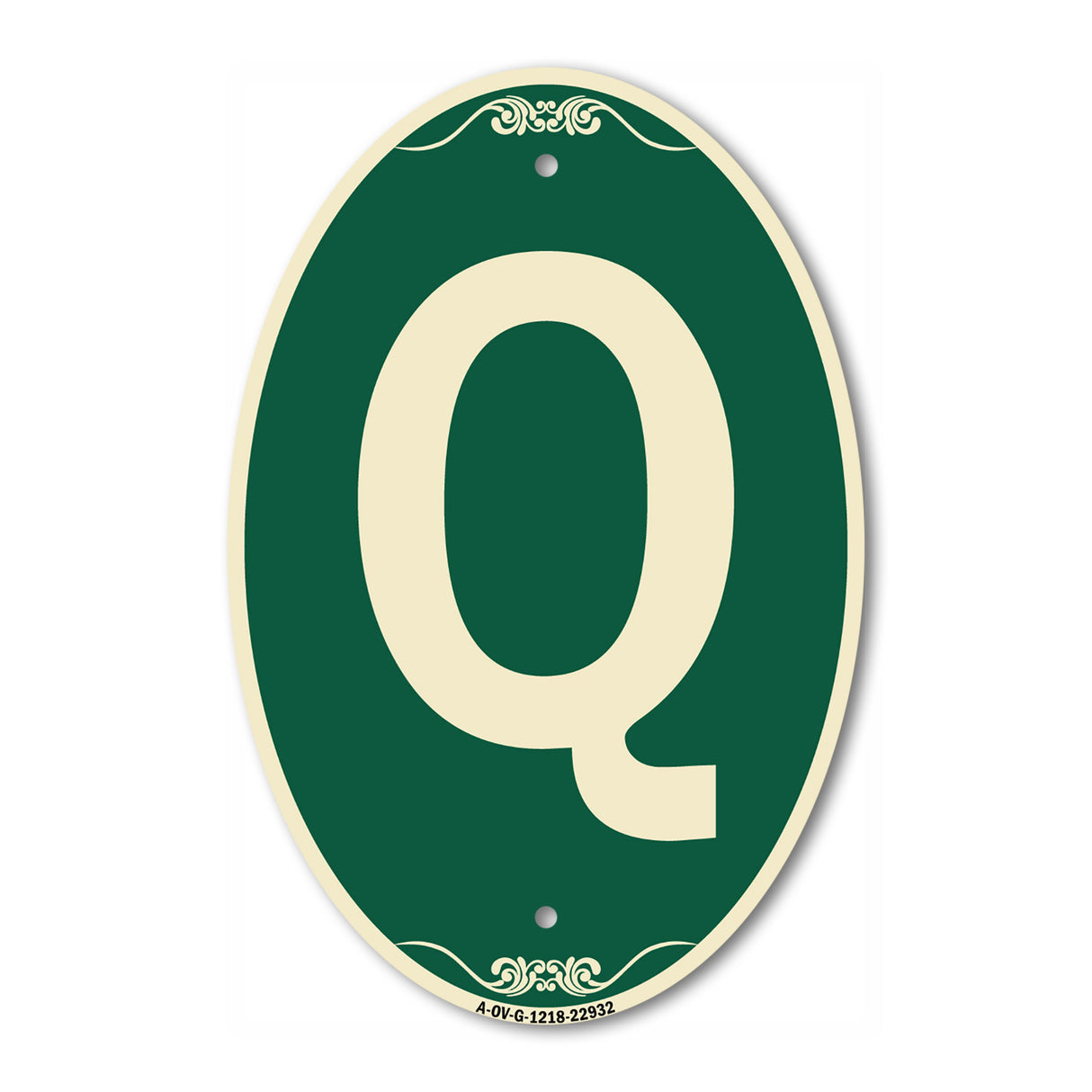 Sign with Letter Q
