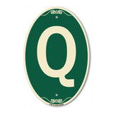 Sign with Letter Q