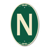 Sign with Letter N