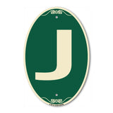 Sign with Letter J