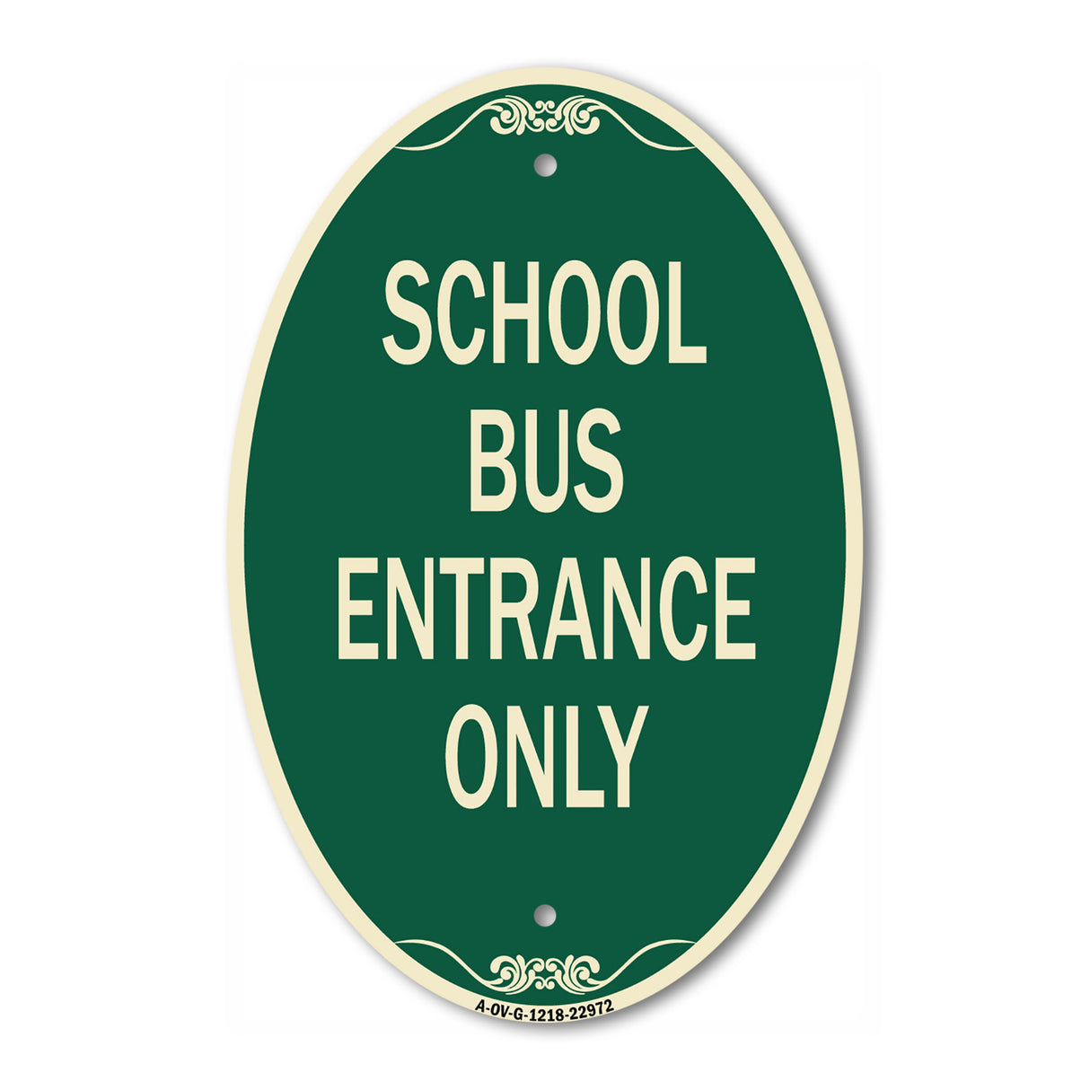 School Bus Entrance Only