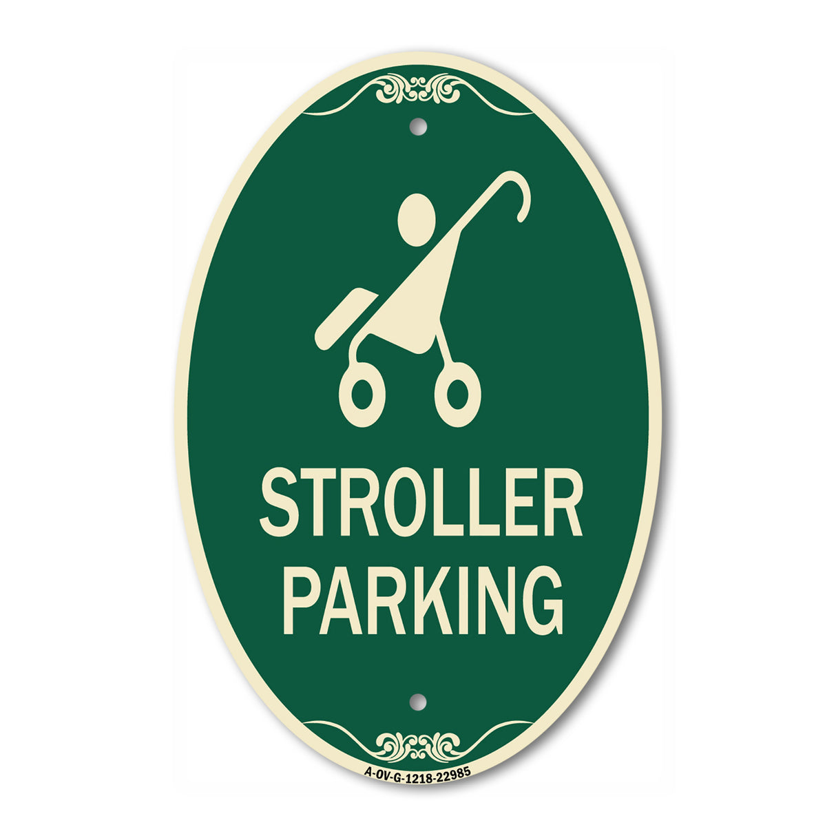Reserved Stroller Parking (With Graphic)