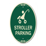 Reserved Stroller Parking (With Graphic)