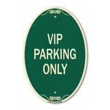 Reserved Parking Sign VIP Parking Only