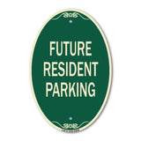 Reserved Parking Sign Future Resident Parking