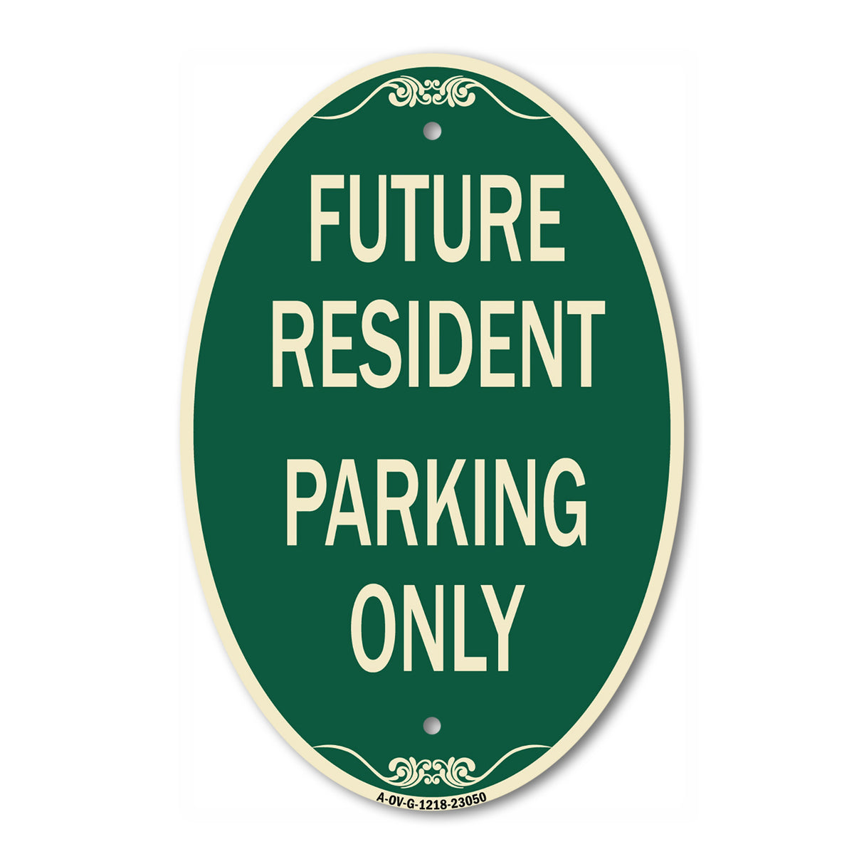 Reserved Parking Sign Future Resident Parking Only