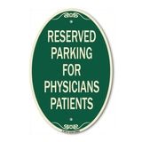 Reserved Parking for Physicians Patients
