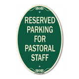 Reserved Parking for Pastoral Staff