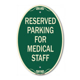 Reserved Parking for Medical Staff