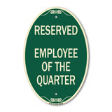 Reserved Parking Employee of the Quarter