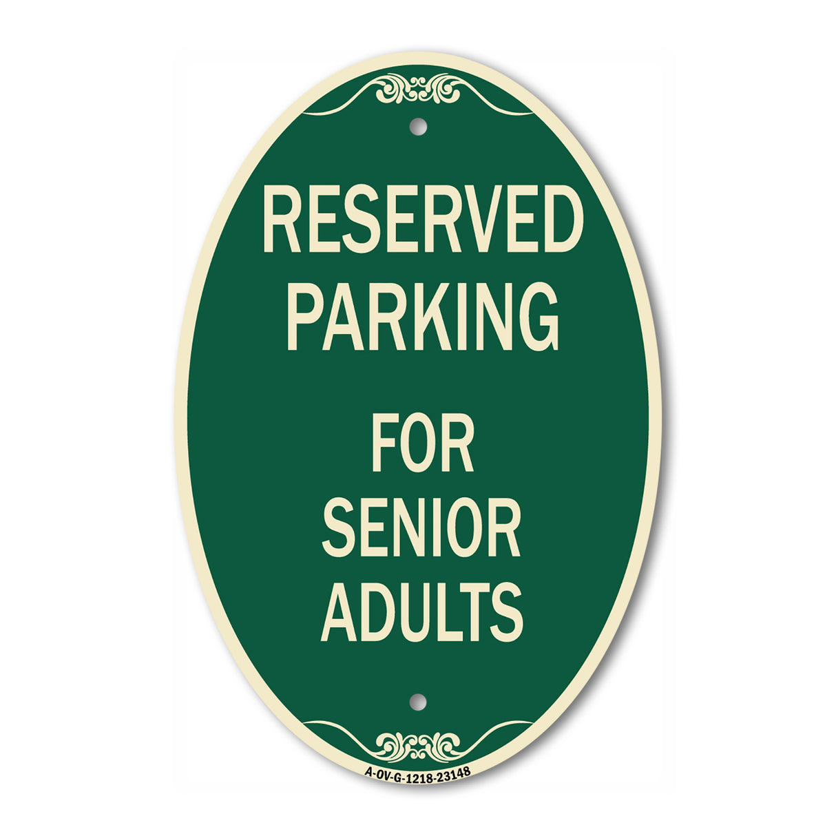 Reserved Parking - for Senior Adults