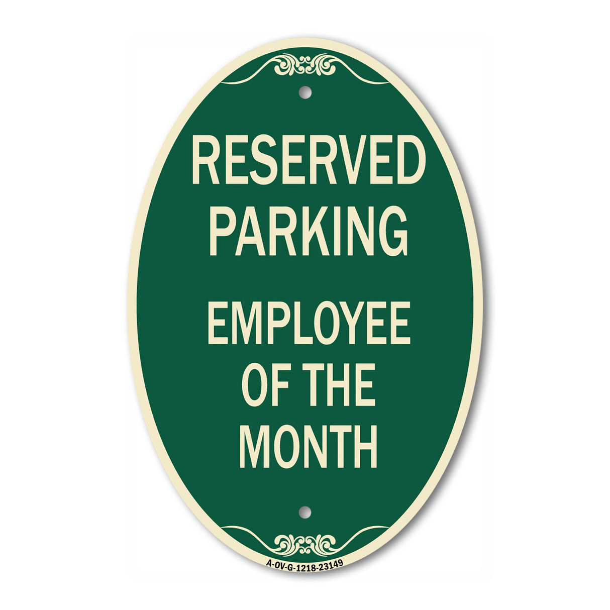 Reserved Parking - Employee of the Month