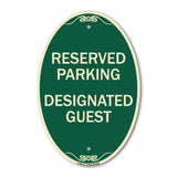 Reserved Parking - Designated Guest