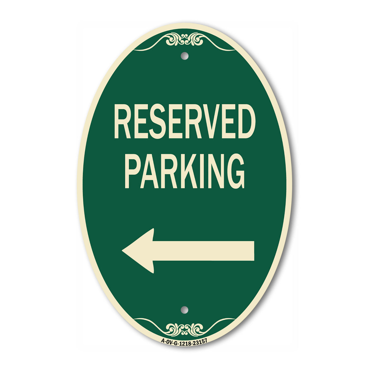 Reserved Parking (Left Arrow)