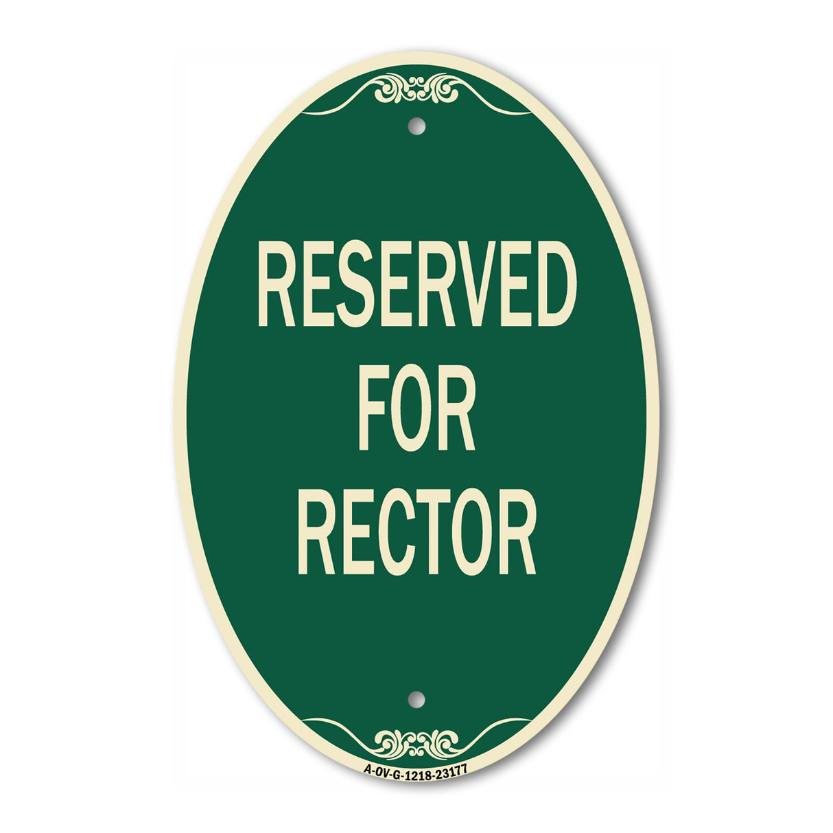 Reserved for Rector
