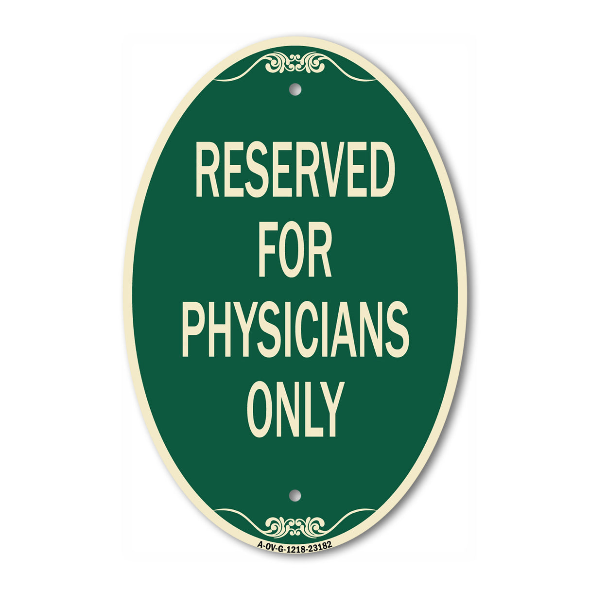 Reserved for Physicians Only