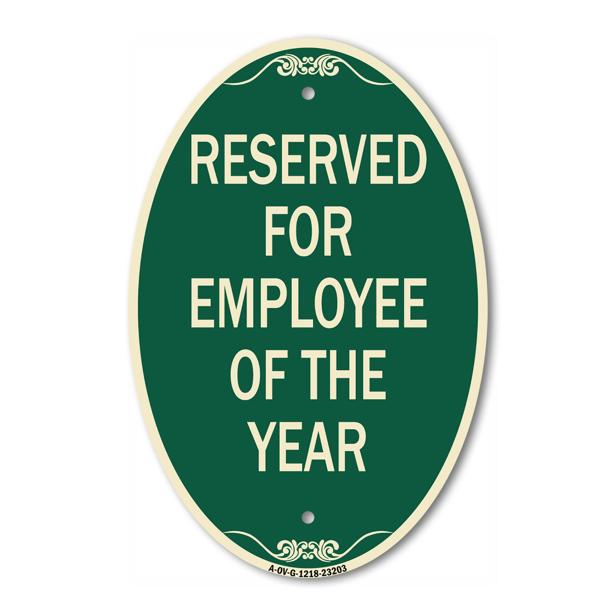 Reserved for Employee of the Year