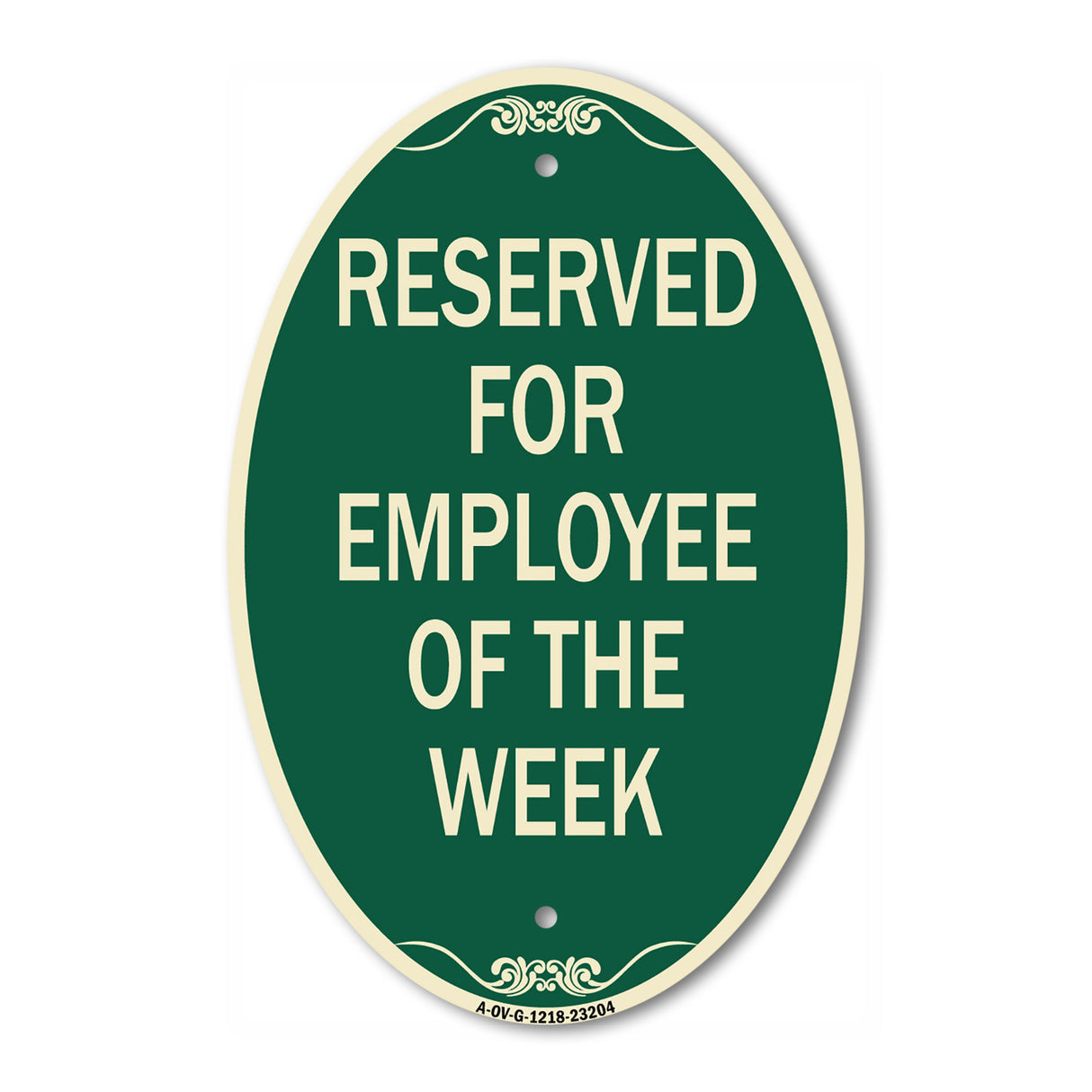 Reserved for Employee of the Week