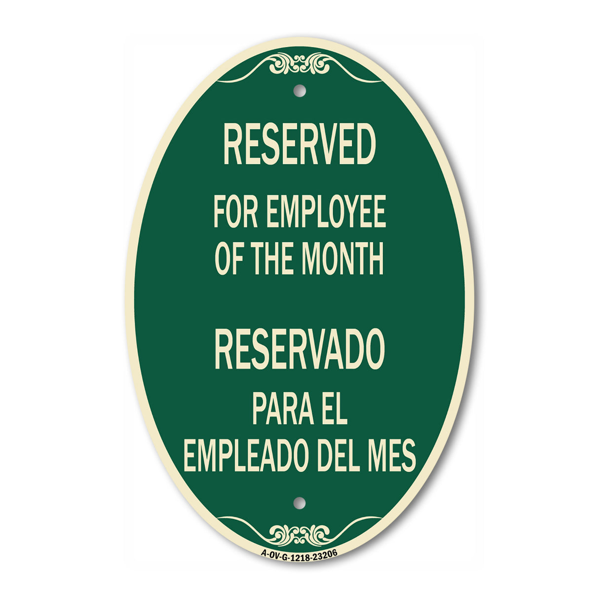 Reserved for Employee of the Month - Reservado Para El Empleado Del Mes