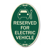 Reserved for Electric Vehicle (With Graphic)