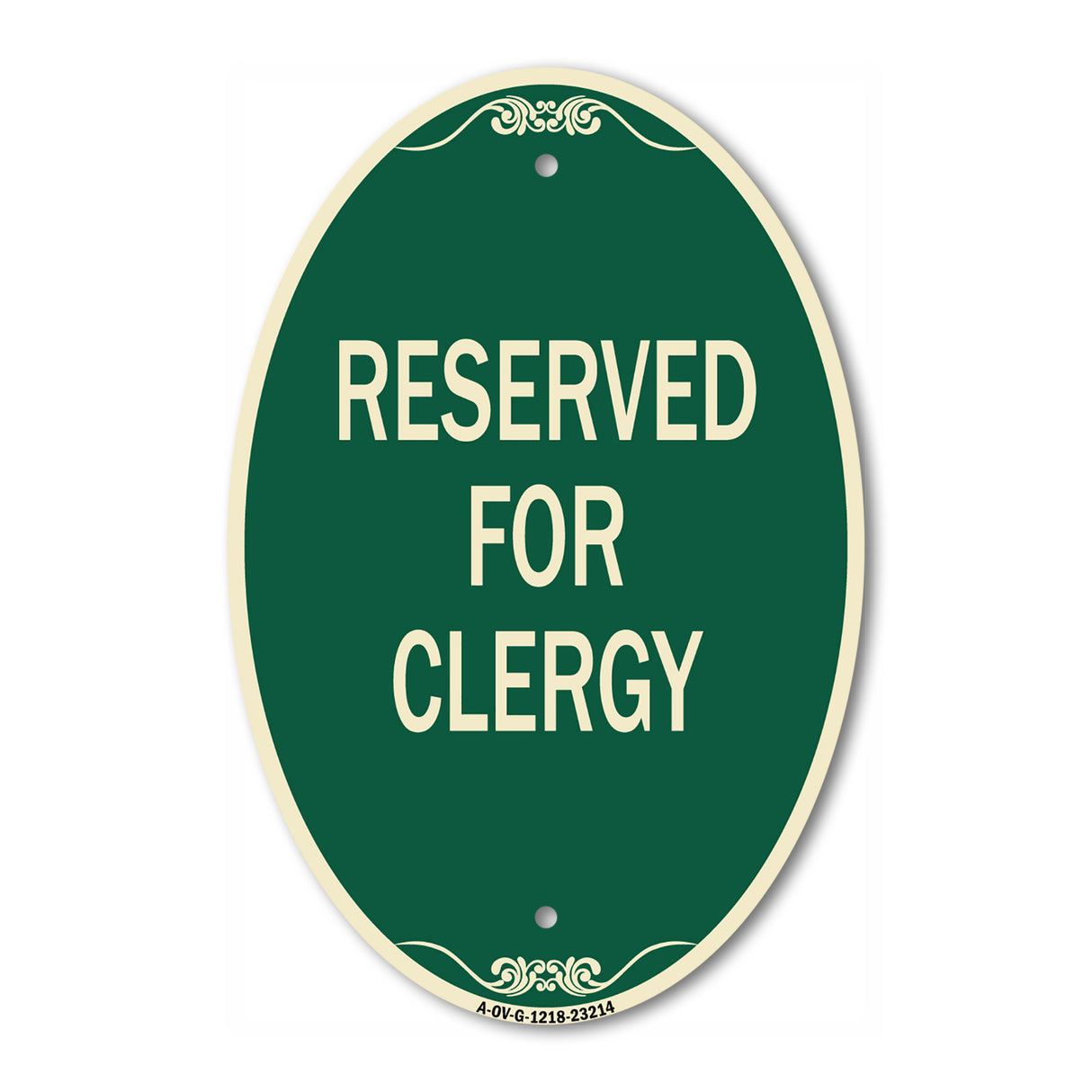 Reserved for Clergy
