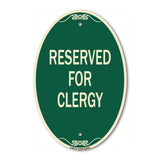 Reserved for Clergy
