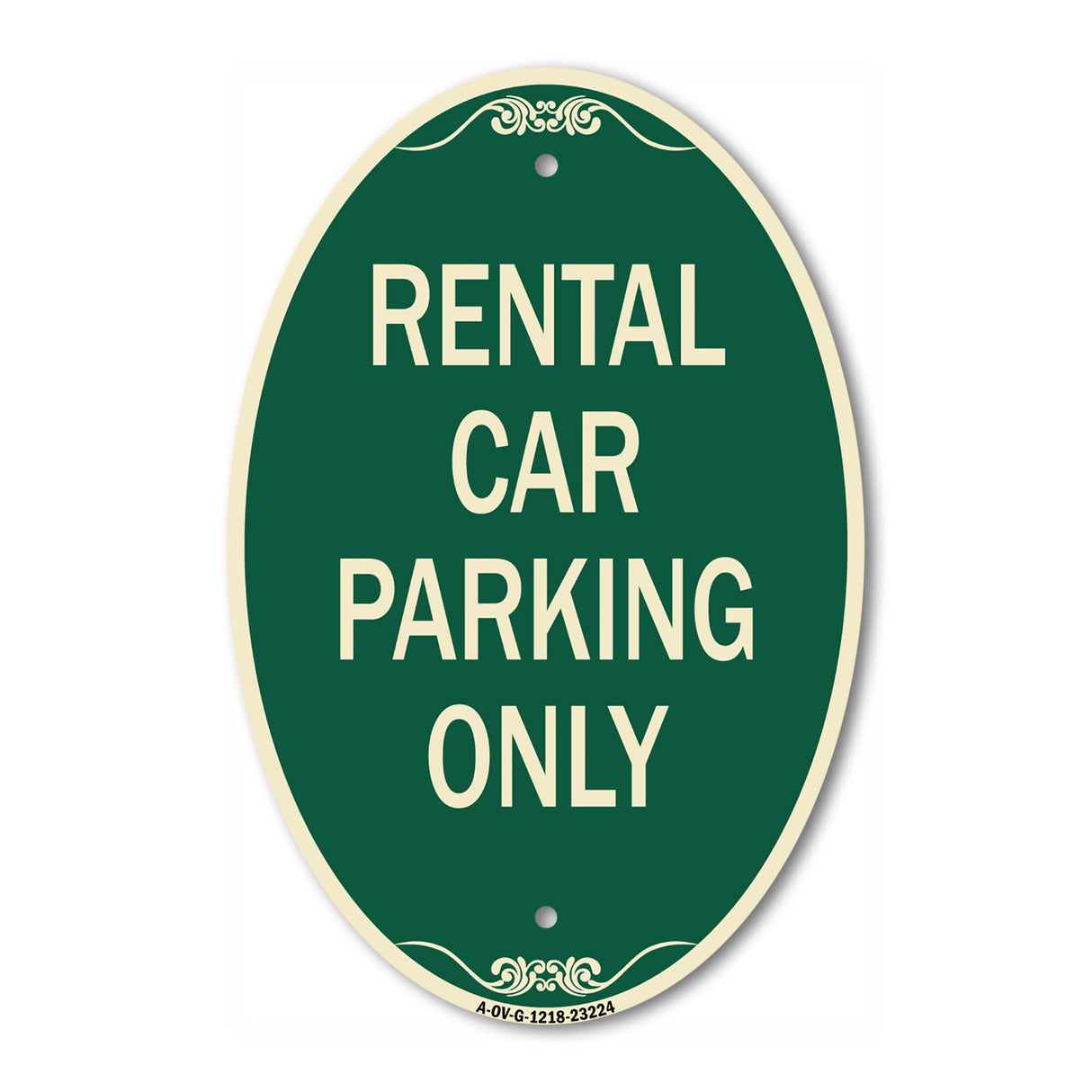 Rental Car Parking Only