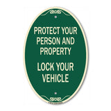 Protect Your Person and Property Lock Your Vehicle