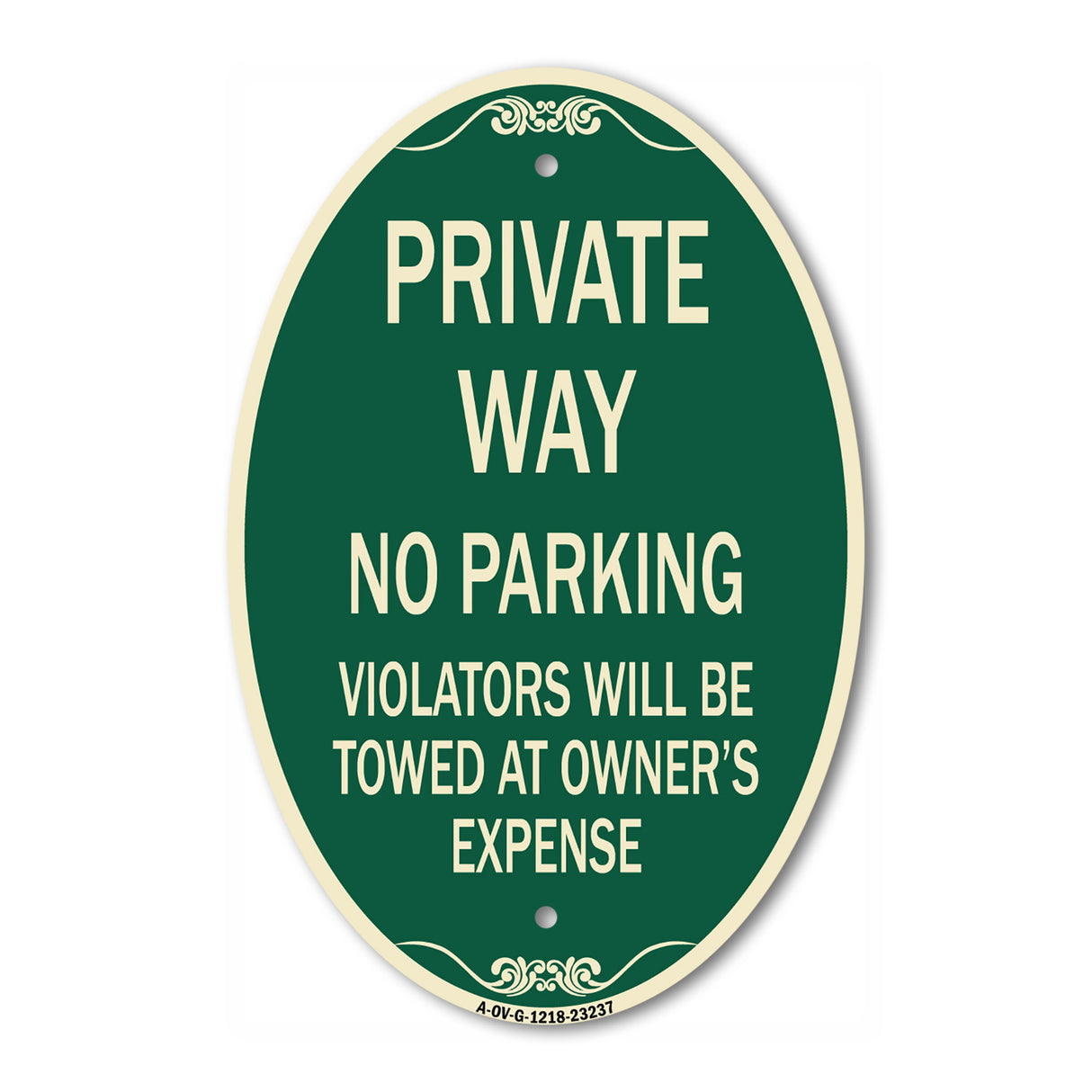 Private Way Violators Will Be Towed Away
