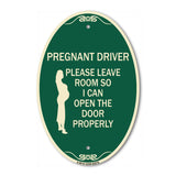 Pregnant Driver - Please Leave Room So I Can Open the Door Properly (With Graphic)