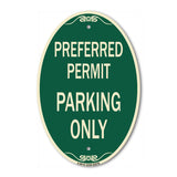 Preferred Permit Parking Only