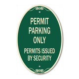 Permit Parking Only Permits Issued by Security