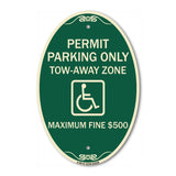 Permit Parking Only Tow-Away Zone Maximum Fine