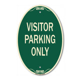Parking Reserved Sign Visitor Parking Only